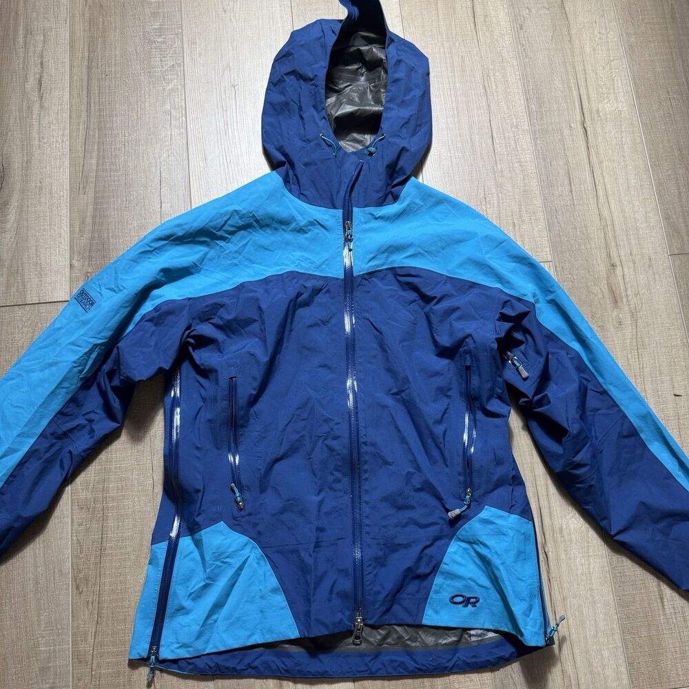 Outdoor Research Women’s L Gore-Tex Jacket ProShell Enigma Hybrid Paclite Blue